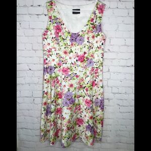 Vtg Dress v-neck A-Line‎ Dress Size 7/8.